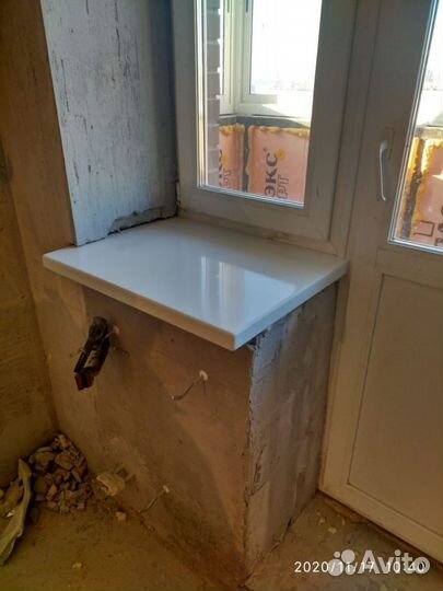 Подоконники из искусственного камня