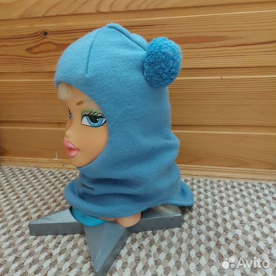 Шапка шлем демисезонная 48р