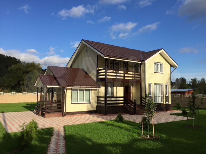 Дом 128,5 м² на участке 14 сот.