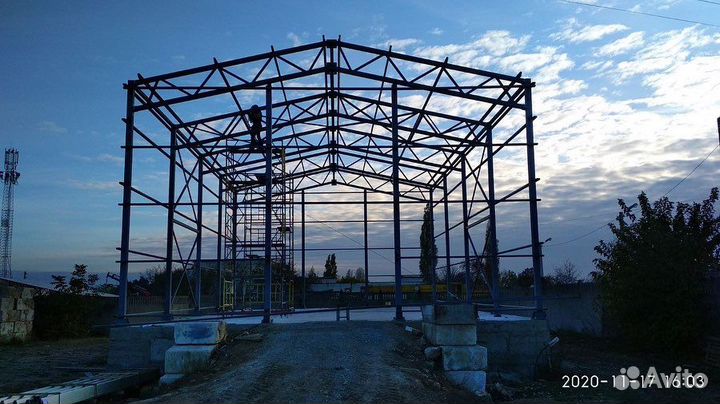 Сложные нестандартные металлоконструкции