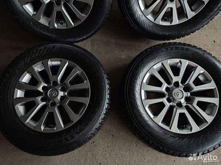 Оригинальные диски R18 Toyota LC Pado 150 Графит