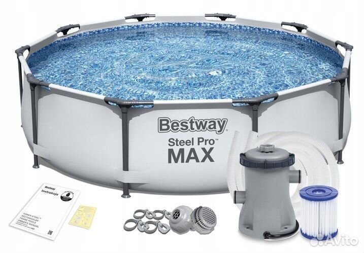 Каркасный бассейн bestway 305*76