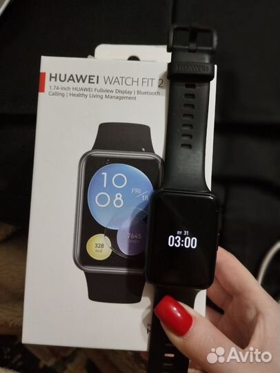 SMART часы huawei watch fit 2