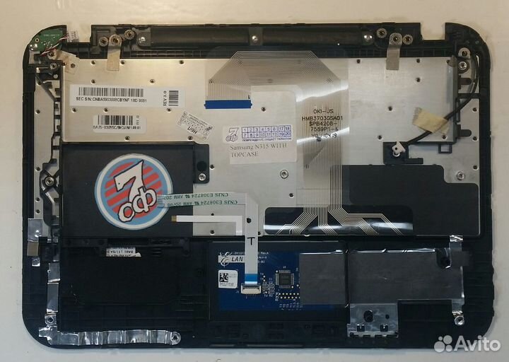 Топкейс с клавиатурой для ноутбука Samsung N315