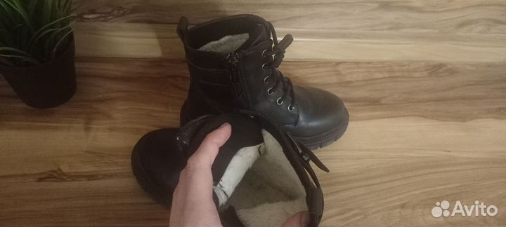 Ботинки зимние для девочки 28 размер