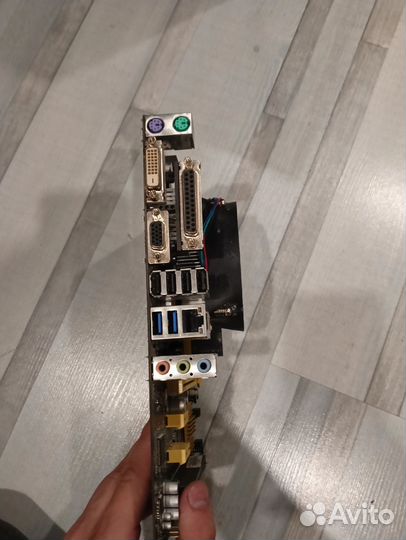 Материнская плата + проц + 8gb d3 + кулер