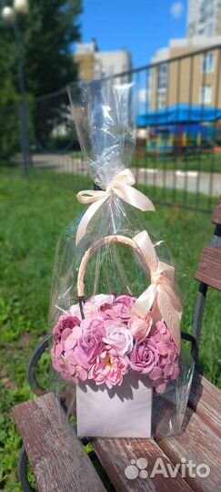 Букет из мыла