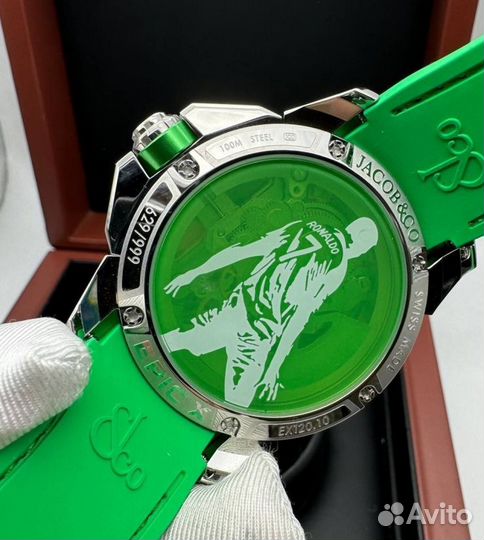 Очень красивые мужские часы Jacob co Cr7