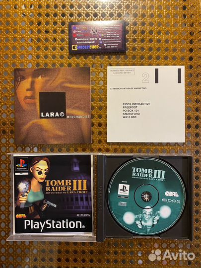 Tomb Raider III для Sony PlayStation 1 (PS1)