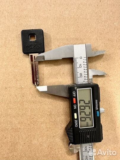 Заготовка ключа болванка harley davidson длинная