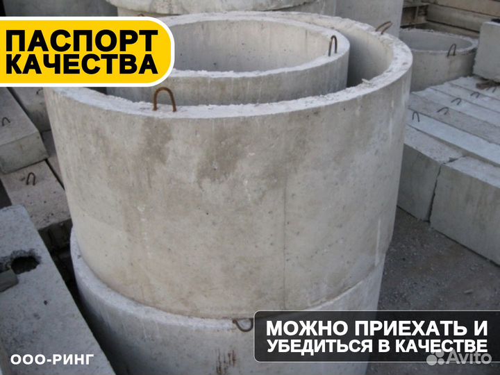 Кольцо колодца стеновое / жби кольца