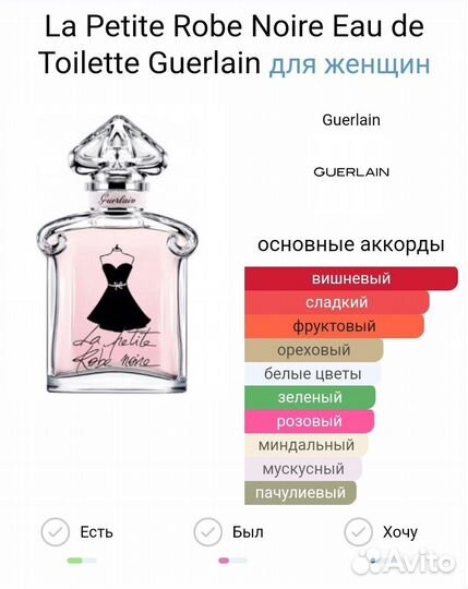 Духи Guerlain La Petite Robe Noire