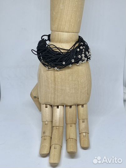 Браслет с шармами серебро винтаж