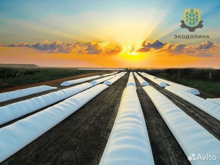 Зерновые рукава для хранения 60м 2.7м