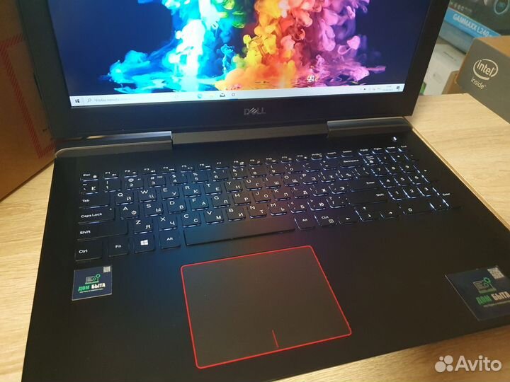 Ноутбук игровой Core i5. GTX 1050. озу 16гб.Ssd640