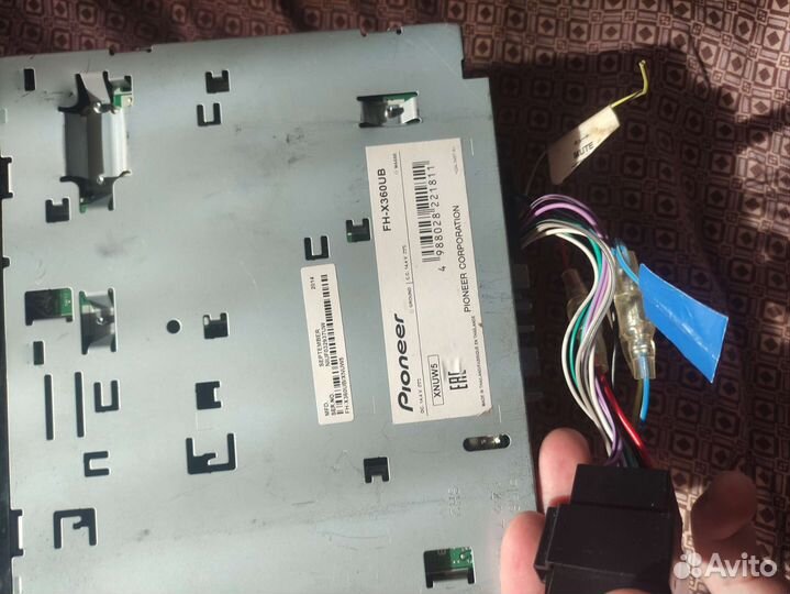 Магнитола pioneer 2din bluetooth