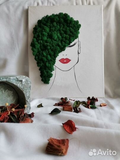 Мох,картина