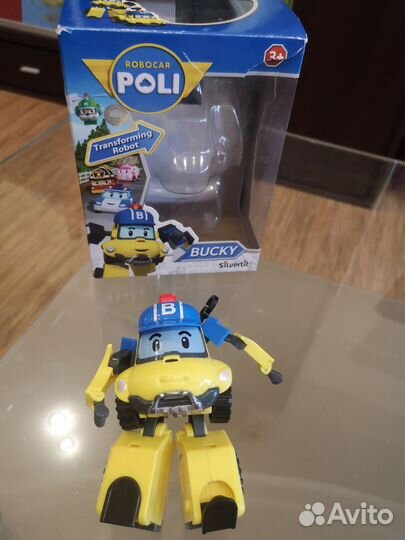 Робокар полли хэлли баки рой эмбер трансформеры