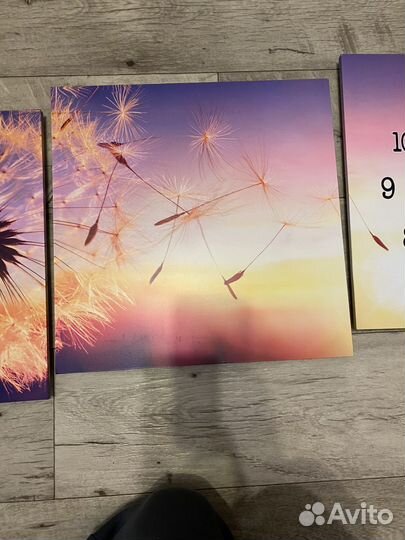 Часы картина