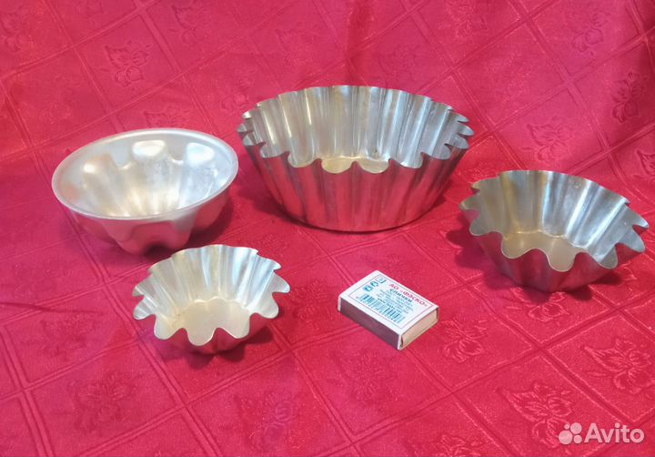 Формочки для выпечки кексов СССР