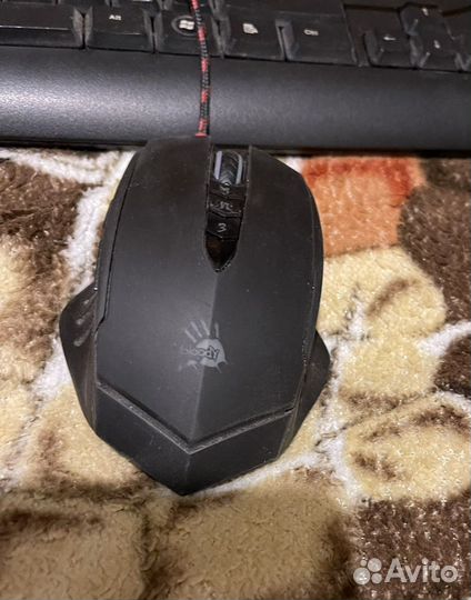 Игровая мышка Bloody + клавиатура