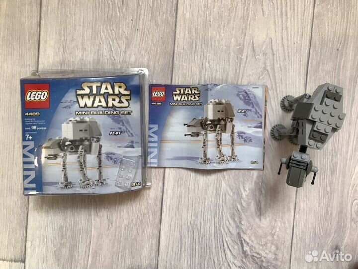 Lego Star Wars коллекция 4488, 4489, 4491