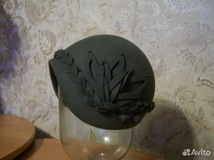 Шляпа фетровая женская