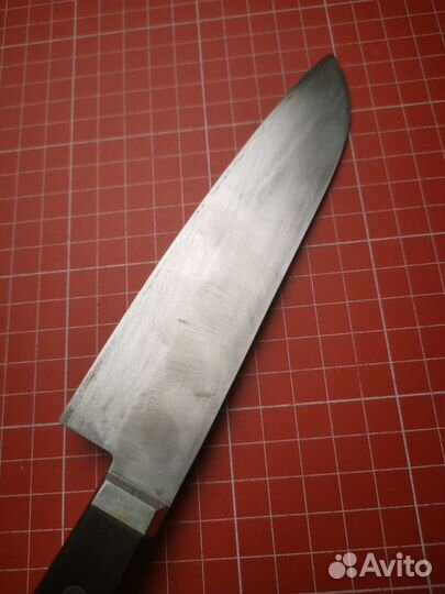 Японский кухонный нож Сантоку 160 мм. Ламинат