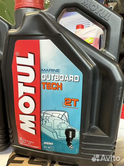 Масло Motul outboard tech 2T 5l