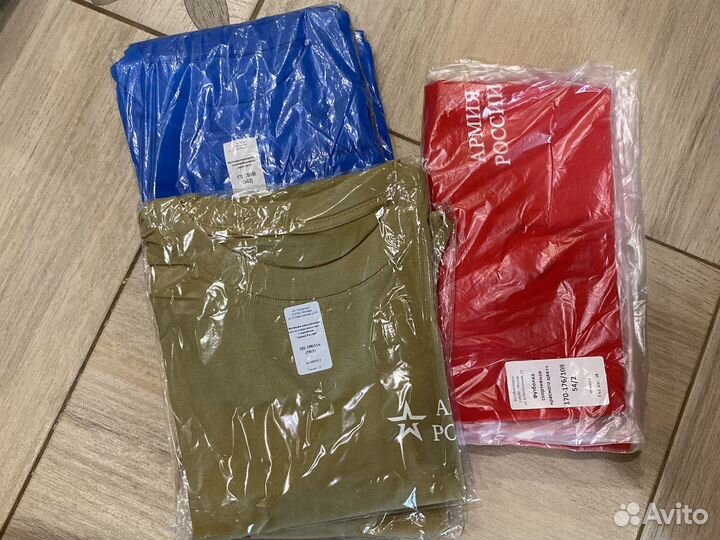 Футболки армейские олива и синий, ввс, серый