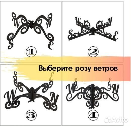 Флюгер на крышу 