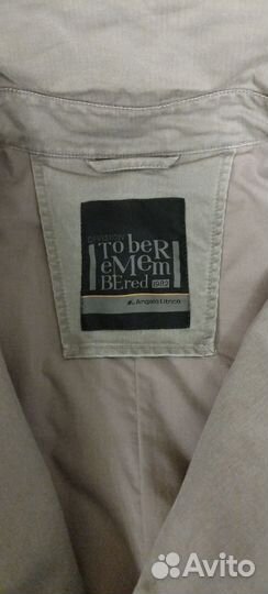 Плащ тренч мужской