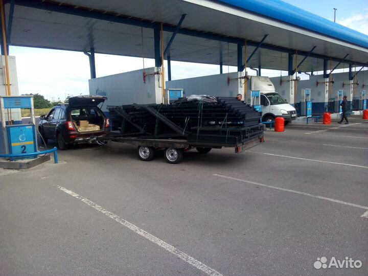 Прицепы частями 1и 2х осные