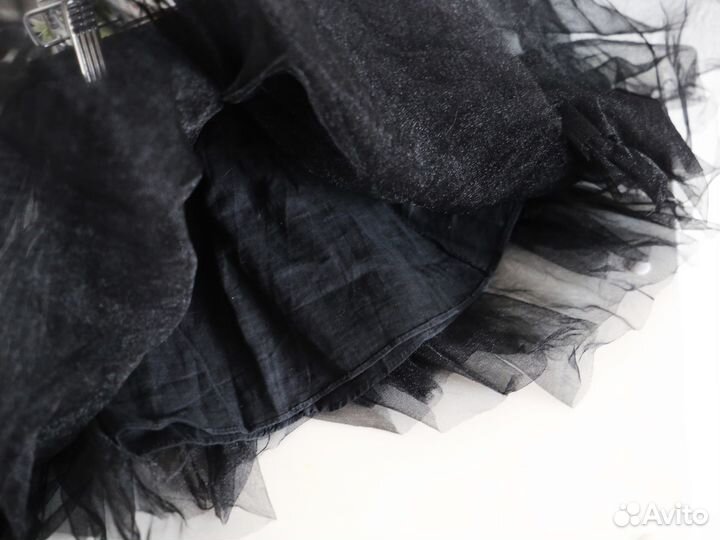 Юбка для девочки туту черная 5 лет