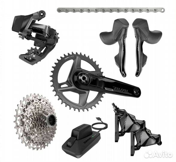 Группсет Sram Rival Wide eTap AXS 12ск Upgrade Kit