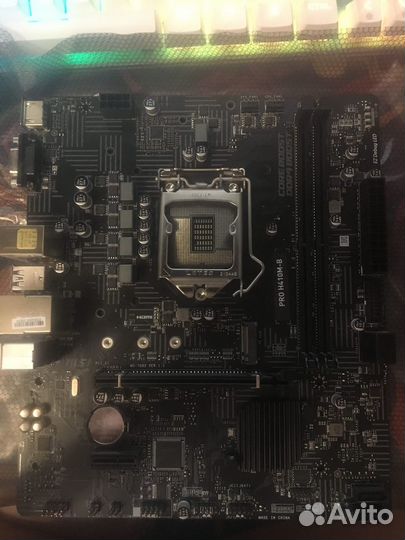 Материнская плата MSI PRO H410M-B