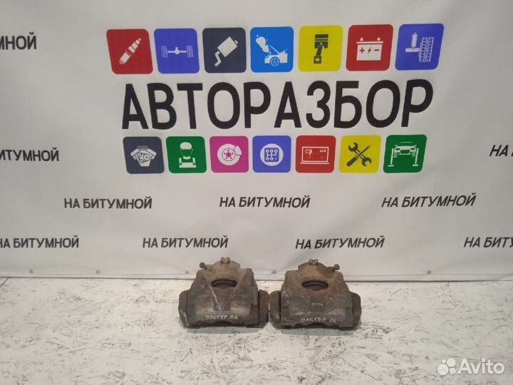 Суппорт тормозной передний левый Renault Duster