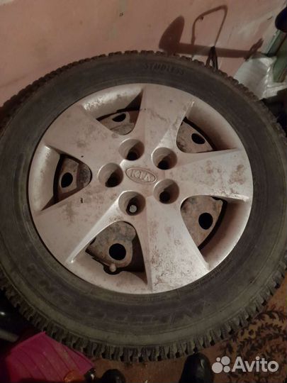 Комплект колес на kia ceed r15 зимние