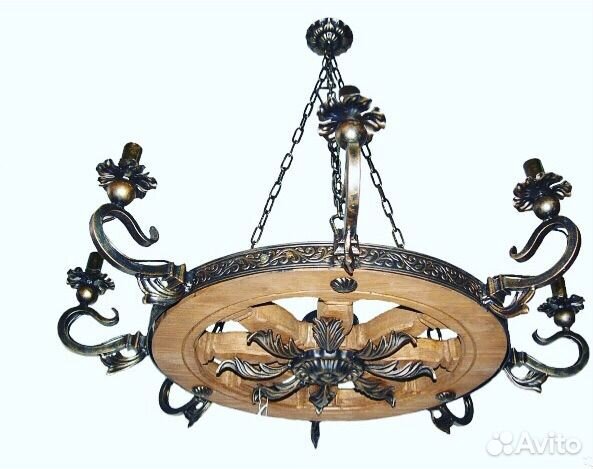 Кованая люстра