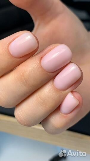 Маникюр- укрепление- гель лак