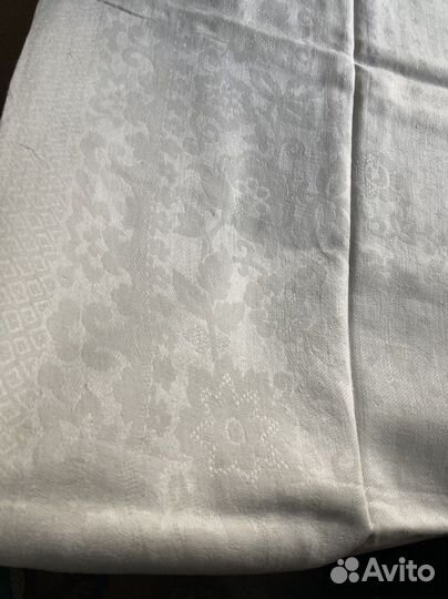 Скатерть льняная. СССР. Новая