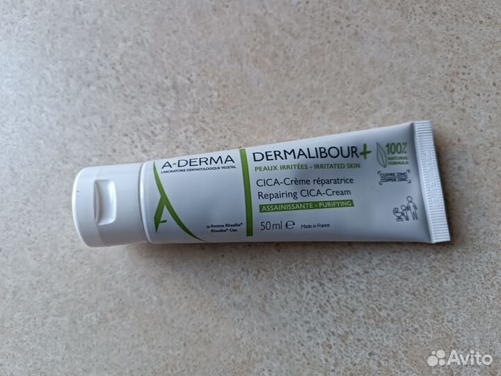 Крем A-derma dermalibour + cica для лица и тела