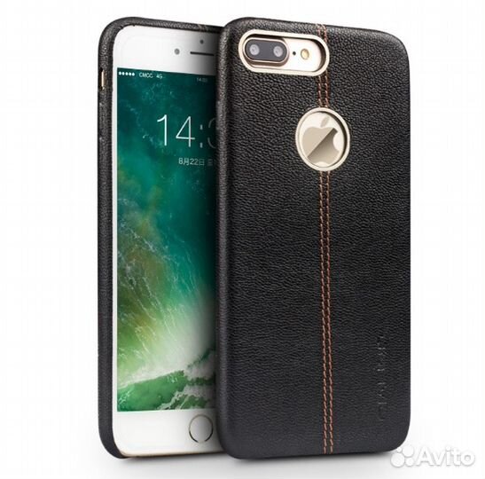Apple iPhone 7 Plus новый кожаный чехол