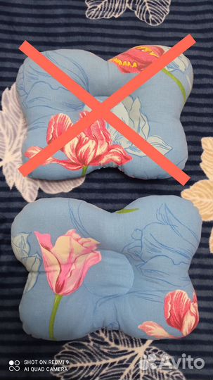 Подушка для новорожденных новая