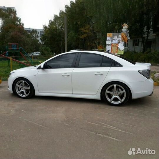 Пороги - Накладки Chevrolet cruze RS