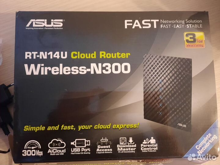 Wifi роутер asus