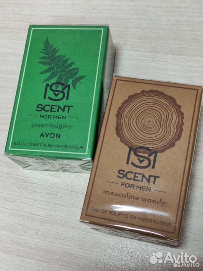 Avon green fougere/Masculine Woody моноароматы