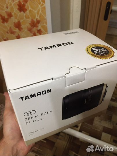 Tamron 35mm 1.4 Canon EF