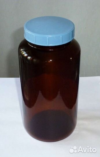 Бутыль стеклянная 2 литра с крышкой СССР