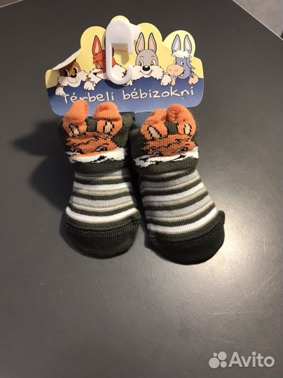 Носочки для новорожденного новые 85 мм